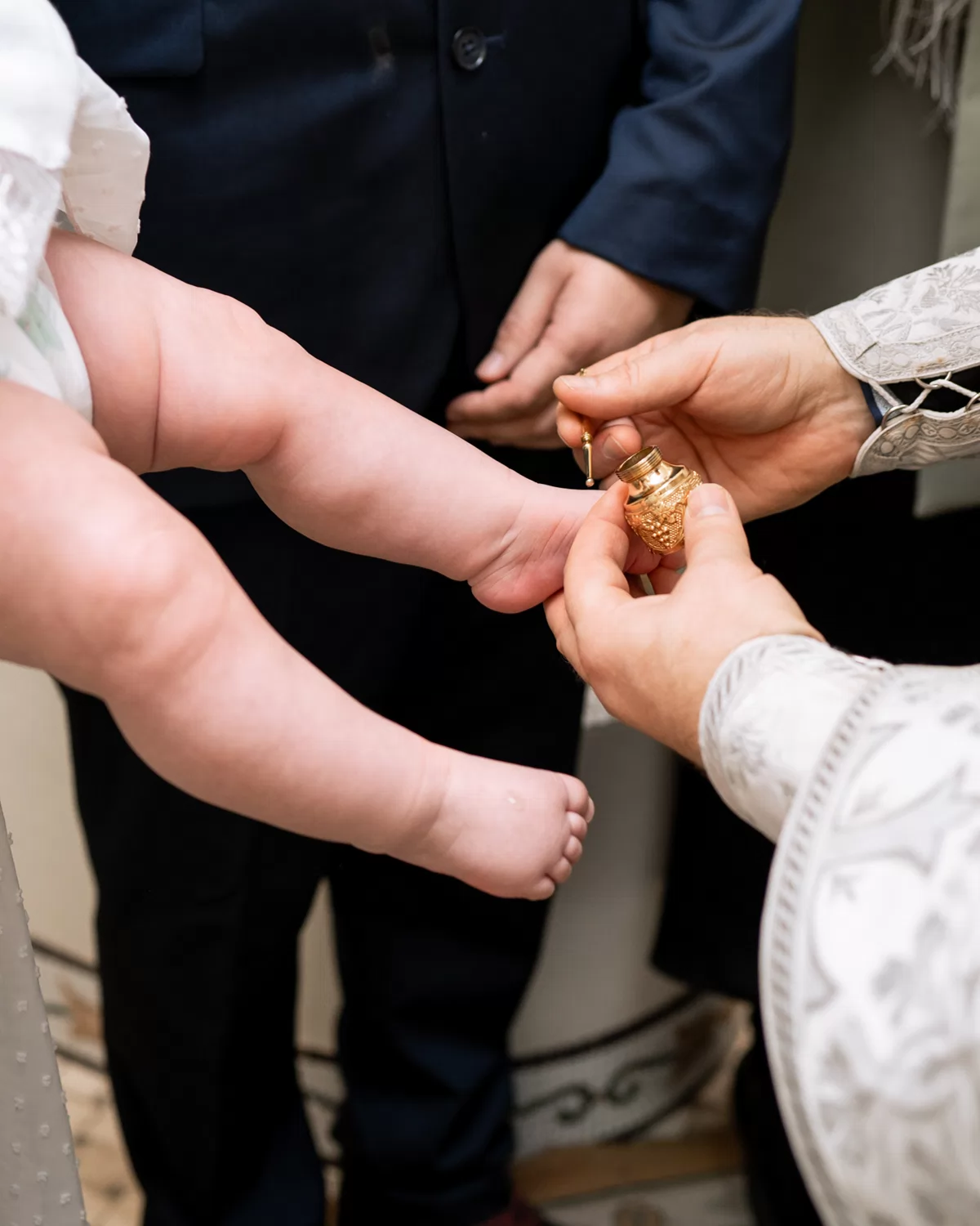 Fotos del bebé con su familia 2