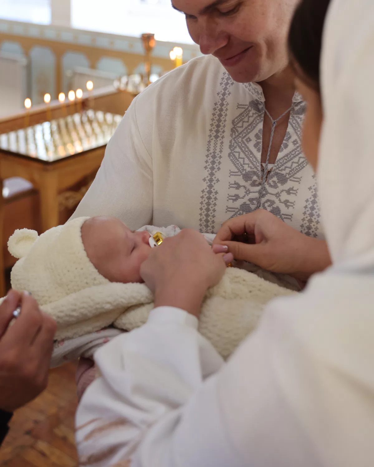 Fotos del bebé con su familia 19