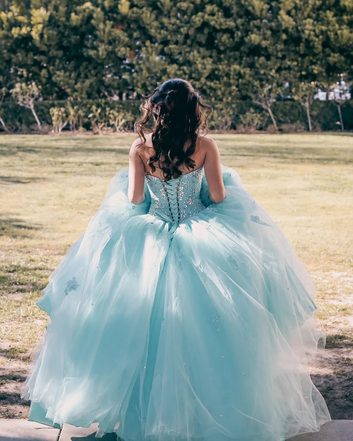 Sesión de fotos de la quinceañera 1